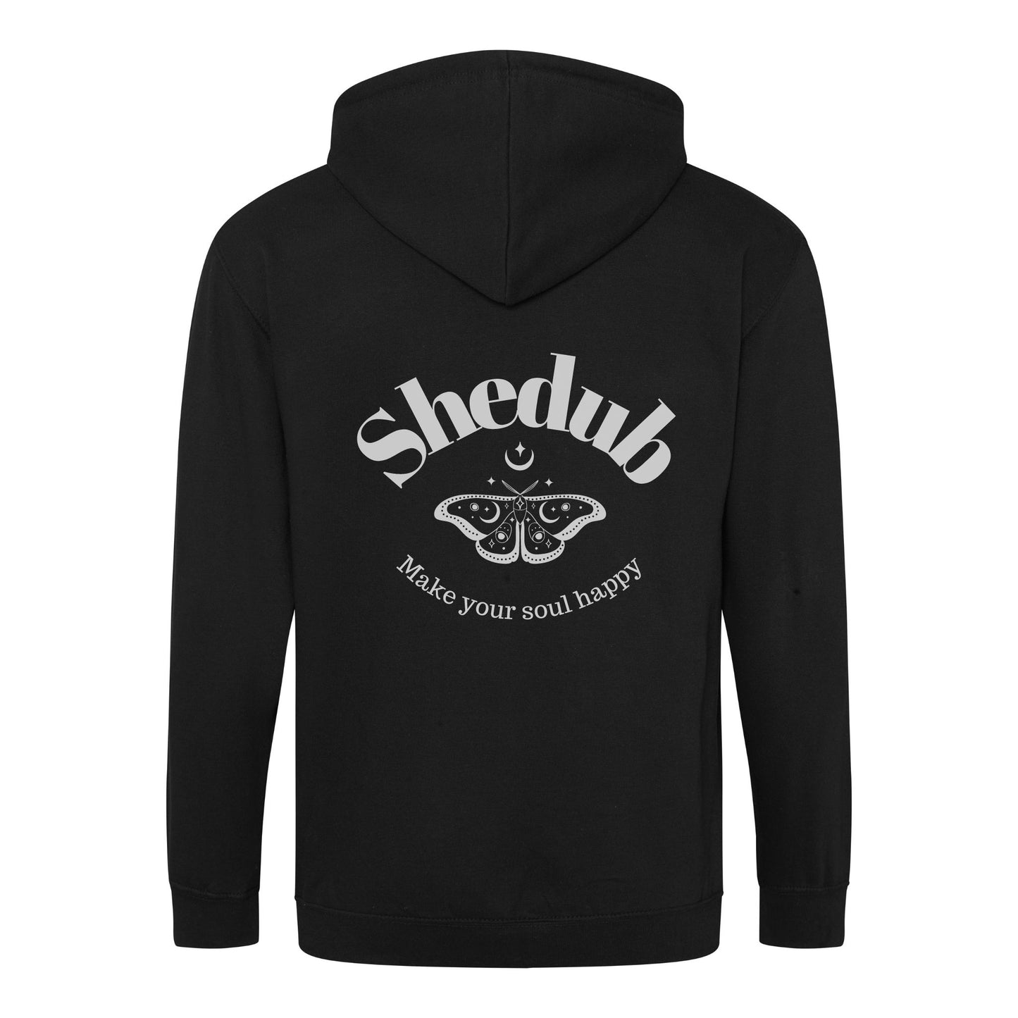 Shedub Zip Hoodie 'Make Your Soul Happy'